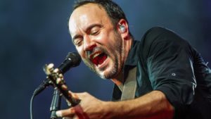 Dave Matthews Jamming on stage during the summer tour 2018