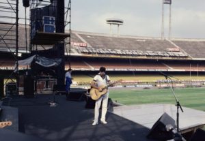 Freddie Mercury Soundcheck Sao Paulo Stadium 1981