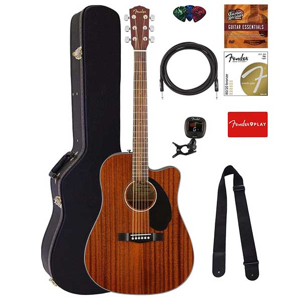 Fender CD 60SCE Dreadnought Acoustic Electric Guitar