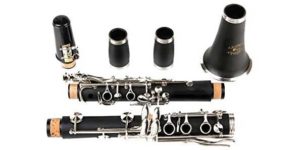 Glory B Flat Black Ebonite Clarinet