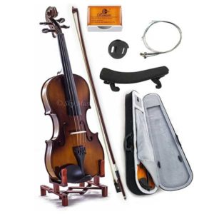 SKY Full Size SKYVN201 Solid Maple Wood Violin