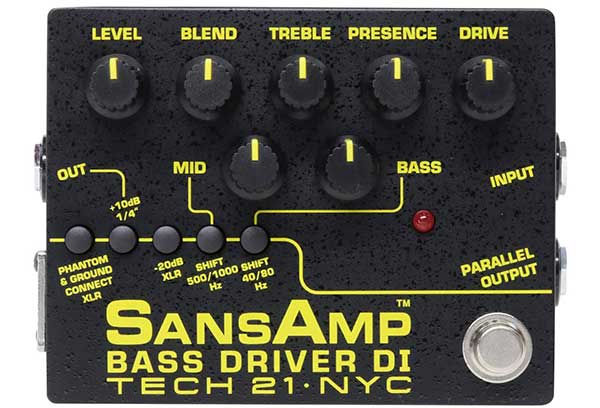 Tech 21 SansAmp Bass Driver DI V2