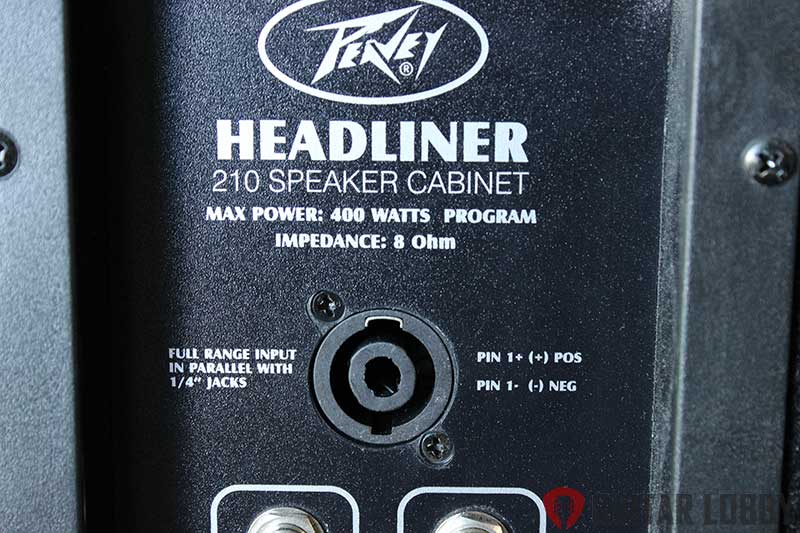 speaker cabinet input jack