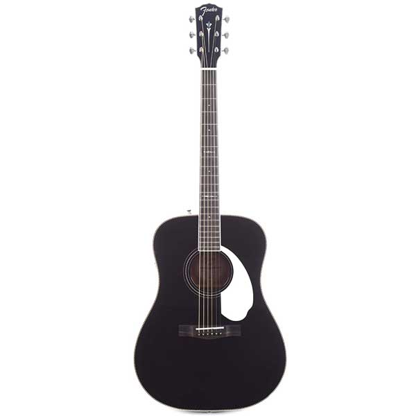 Fender PM 1E Limited Edition Paramount Series Dreadnought Black