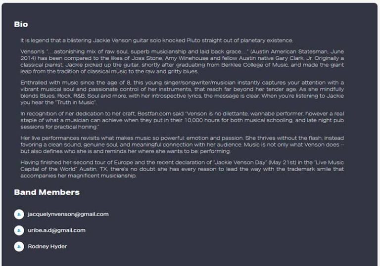 How to Write a Band Bio in 6 Easy Steps (with Examples) 2023 Guitar Lobby