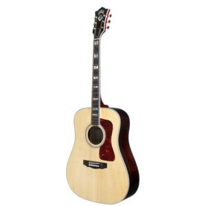 Guild USA D-55 Traditional Dreadnought Acoustic Guitar Natural