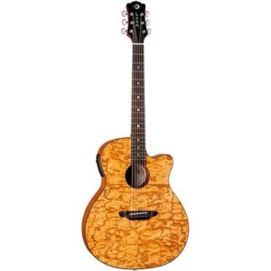 Luna Gypsy Grand Concert Acoustic-Electric Guitar