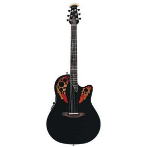 Ovation-Standard-Elite-2778AX-Acoustic-electric-Guitar,-Black