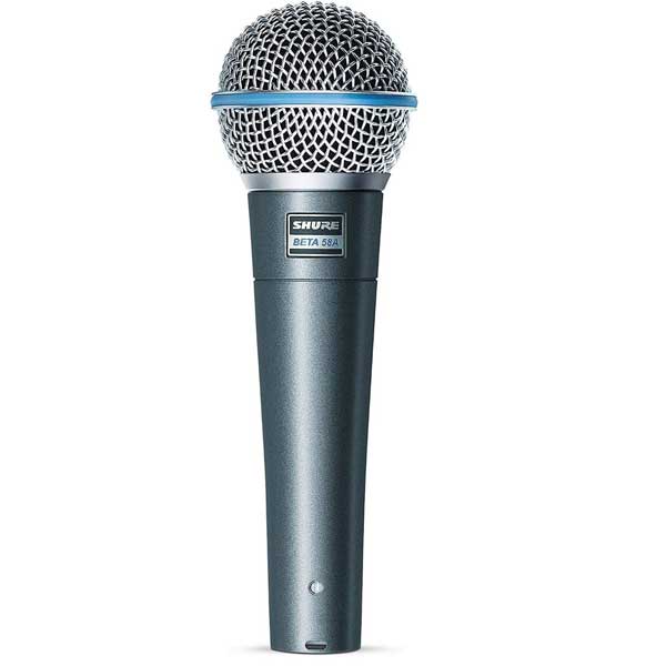 Shure BETA 58A Supercardioid Dynamic Vocal Microphone