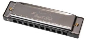 Small Fish Stainless Steel Harmonica