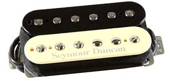 Example of a humbucker guitar pickup