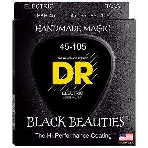 DR Strings Bass Strings Black Beauties Extra Life