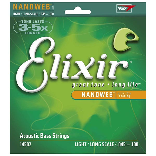 Elixir Nanoweb Acoustic Bass Strings