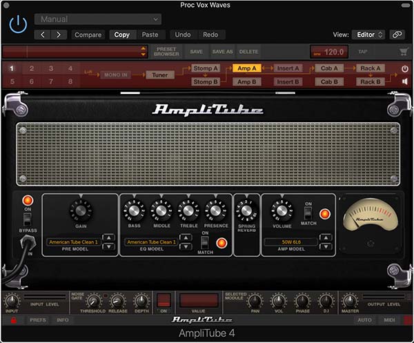 IK Multimedia Amplitube 4 Custom Shop Example