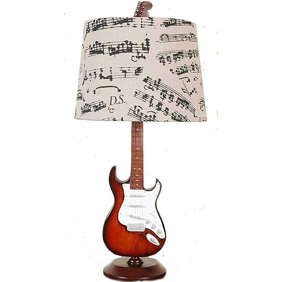 Music Themed Desk Lamp