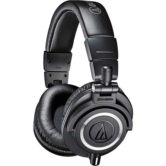 Audio-Technica ATH-M50X Professional Studio Monitor Headphones