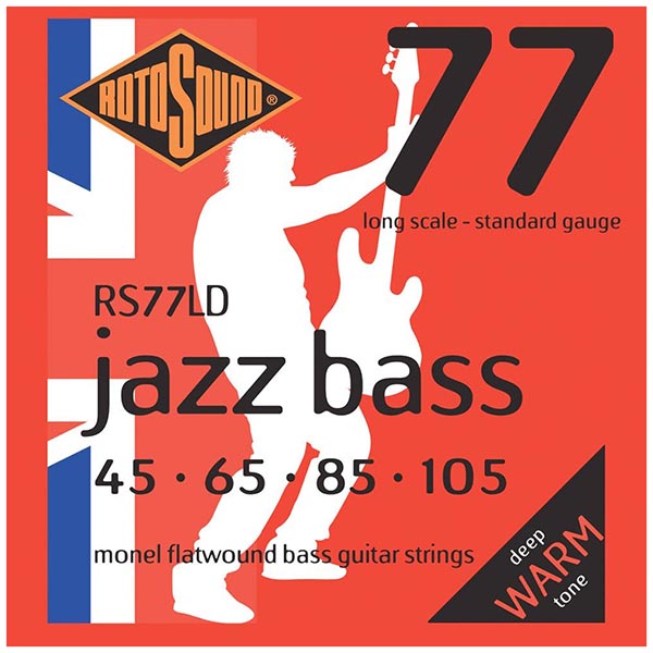 Rotosound Jazz Bass 77 Flatwound Bass Strings