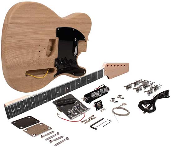 Seismic Audio DIY Guitar Kit