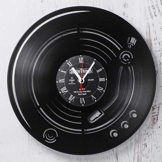 Vinyl Wall Clock