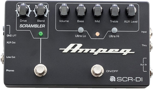 Ampeg SCR-DI - Bass Preamp with Scrambler Overdrive