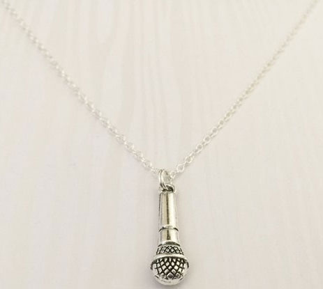 Microphone Necklace