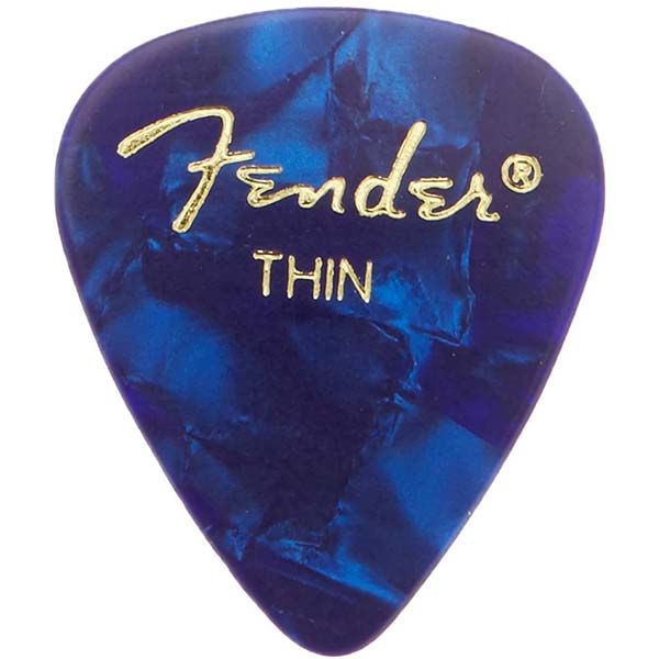 example of a thin guitar pick