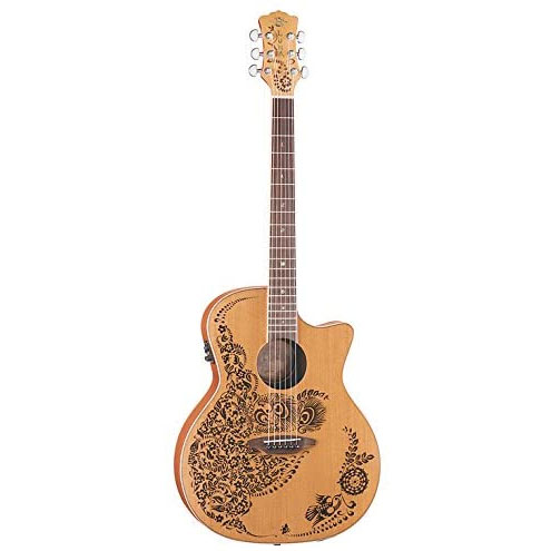 Luna Guitars Henna Oasis Acoustic-Electric Guitar