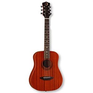 Luna Safari Series Muse Mahogany 3/4-Size Travel Acoustic Guitar