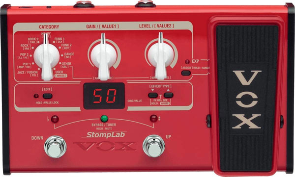 VOX Stomplab 2B Bass Effects Processor