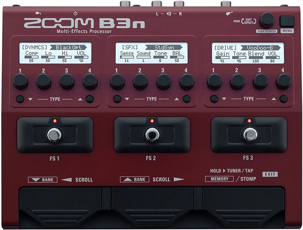 ZOOM B3n Multi-Effects Processor