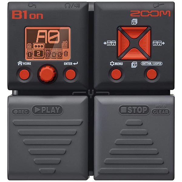 Zoom B1on Bass Multi Effects Pedal