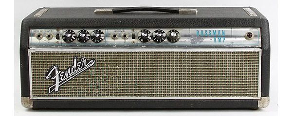 Fender Bassman Head Billie Joe Armstrong