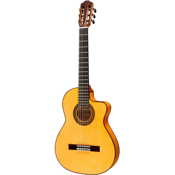 Cordoba 55FCE Thinbody Acoustic-Electric Nylon String Flamenco Guitar