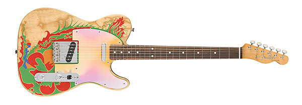 Jimmy Page 1959 Fender Telecaster Dragon Artwork