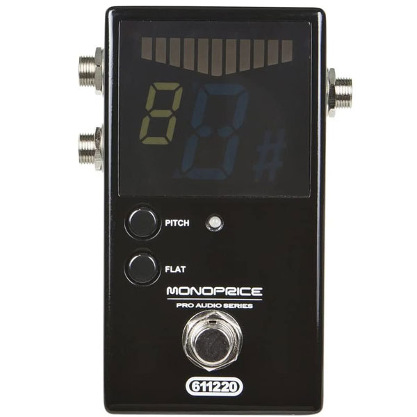 Monoprice 611220 Chromatic Tuner Pedal