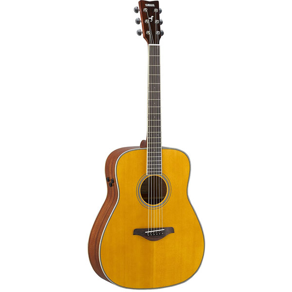 Yamaha FG-TA TransAcoustic Dreadnought Acoustic-Electric Guitar