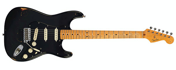 David Gilmour 1969 Fender Stratocaster The Black Strat