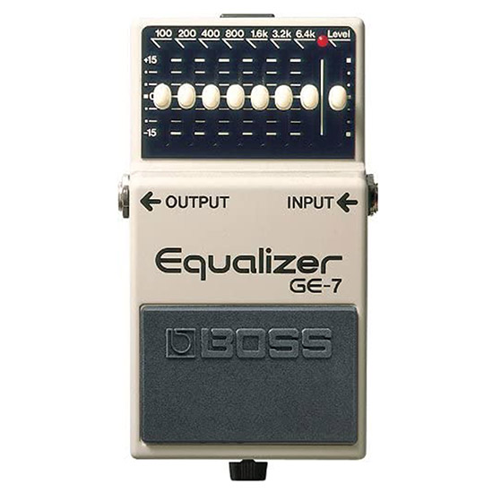 Example of a EQ Equalizer Guitar Pedal