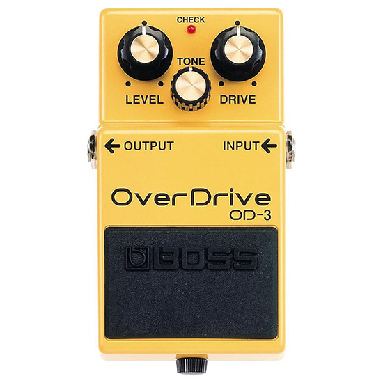 Example of a Overdrive Guitar Pedal