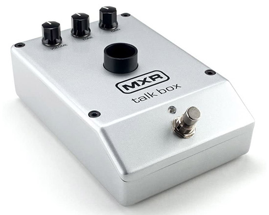 Example of a Talk Box Guitar Pedal