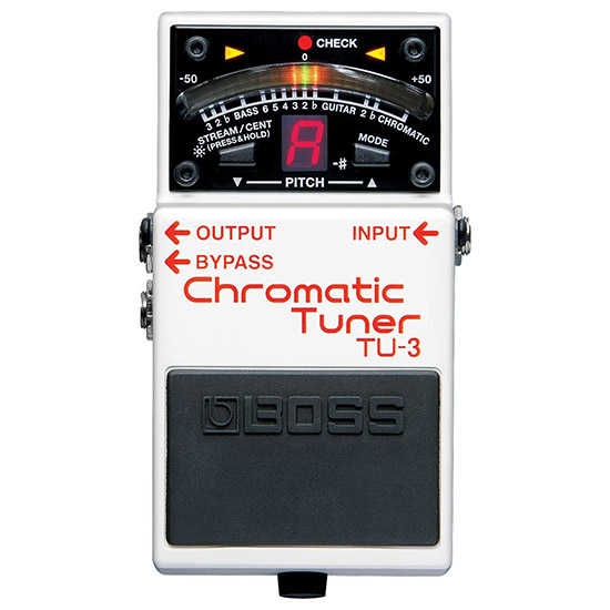 Example of a Tuner Guitar Pedal