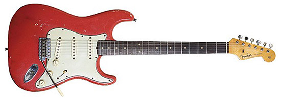 John Frusciante 1961 Fender Fiesta Red
