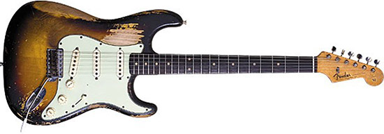 John Frusciante 1962 Fender Stratocaster Sunburst