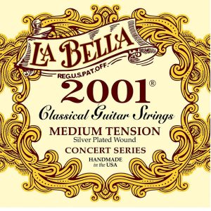 LaBella 2001 Medium Tension Classical Guitar Strings
