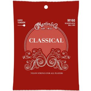 Martin M160 Classical Hard Tension Silverplated