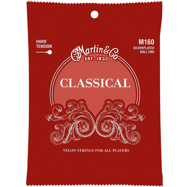 Martin M160 Classical Hard Tension Silverplated