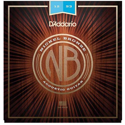 D'addario Nickel Bronze Acoustic Guitar Strings