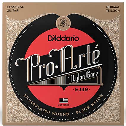 D'addario Pro Arte EJ49 Black