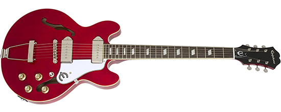 Example of P90 pickups Epiphone Casino