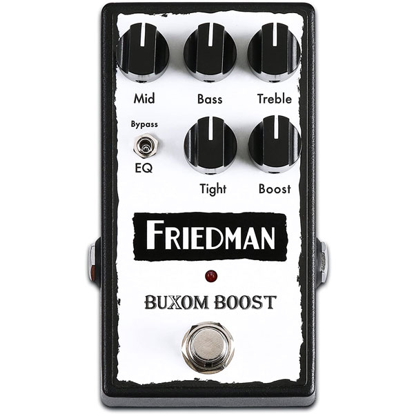 Boost Pedal for Electric Guitar and Bass, Mini Clean Booster Pedal, True  Bypass, More or Less 14dB Change for Frequencies Under 250Hz or Above 1KHz